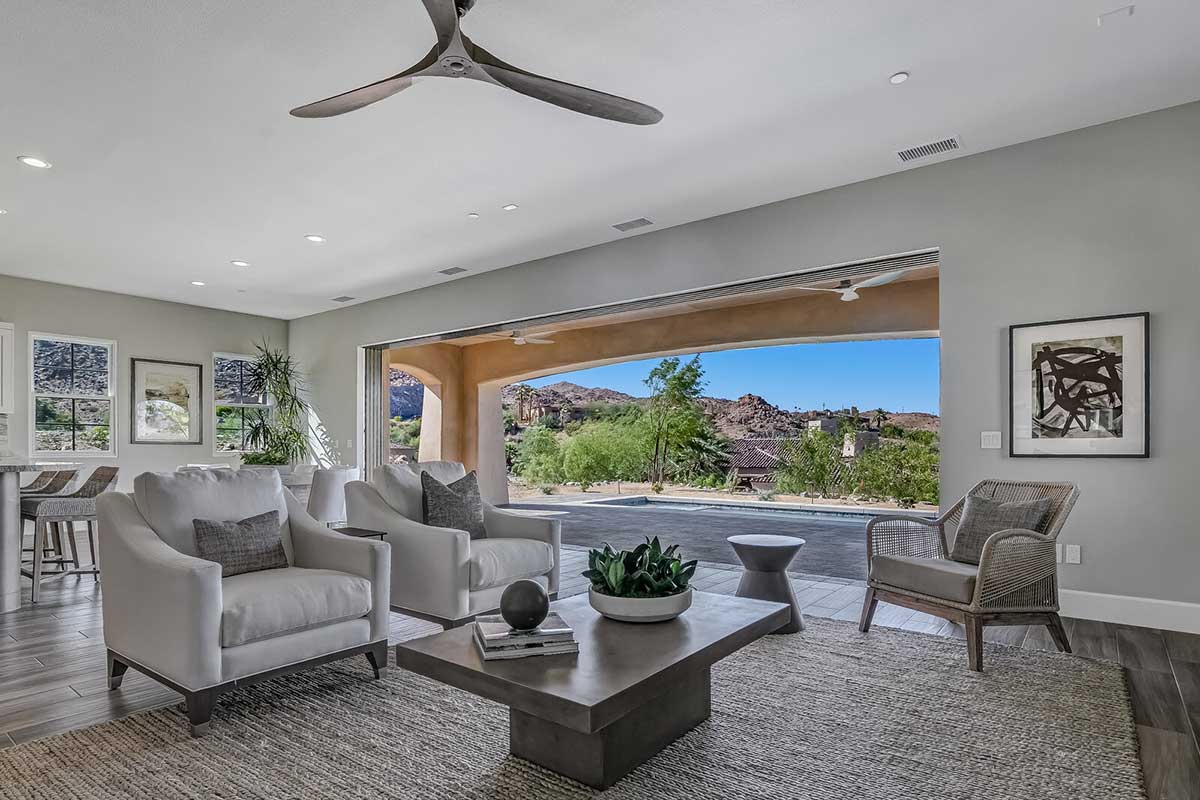 greatroom and pool rendering.