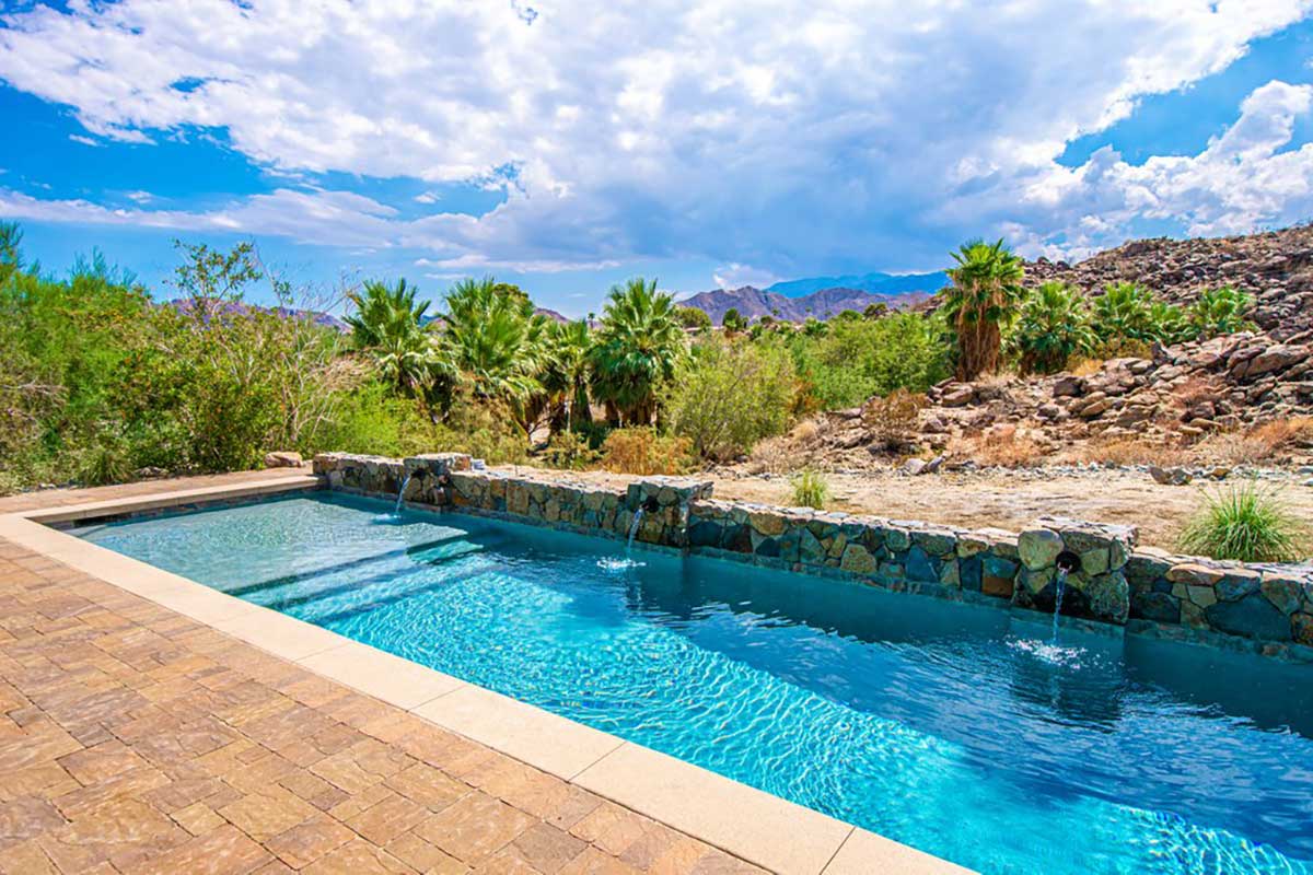 pool looking south view.