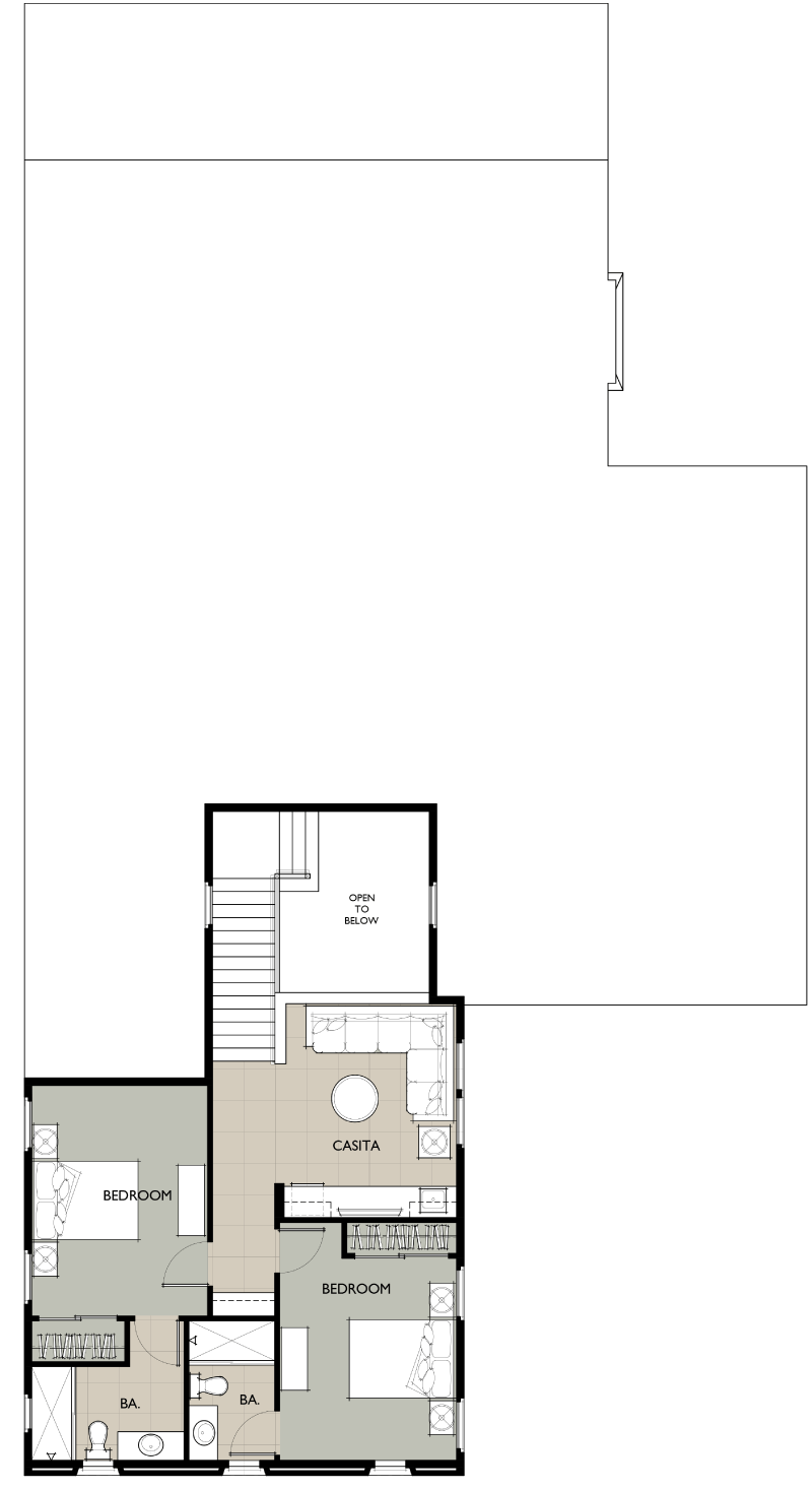 artist rendering of the footprint for plan 3-2.